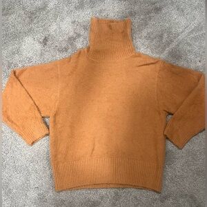 CALIA by Carrie Underwood Tan Turtleneck Sweater